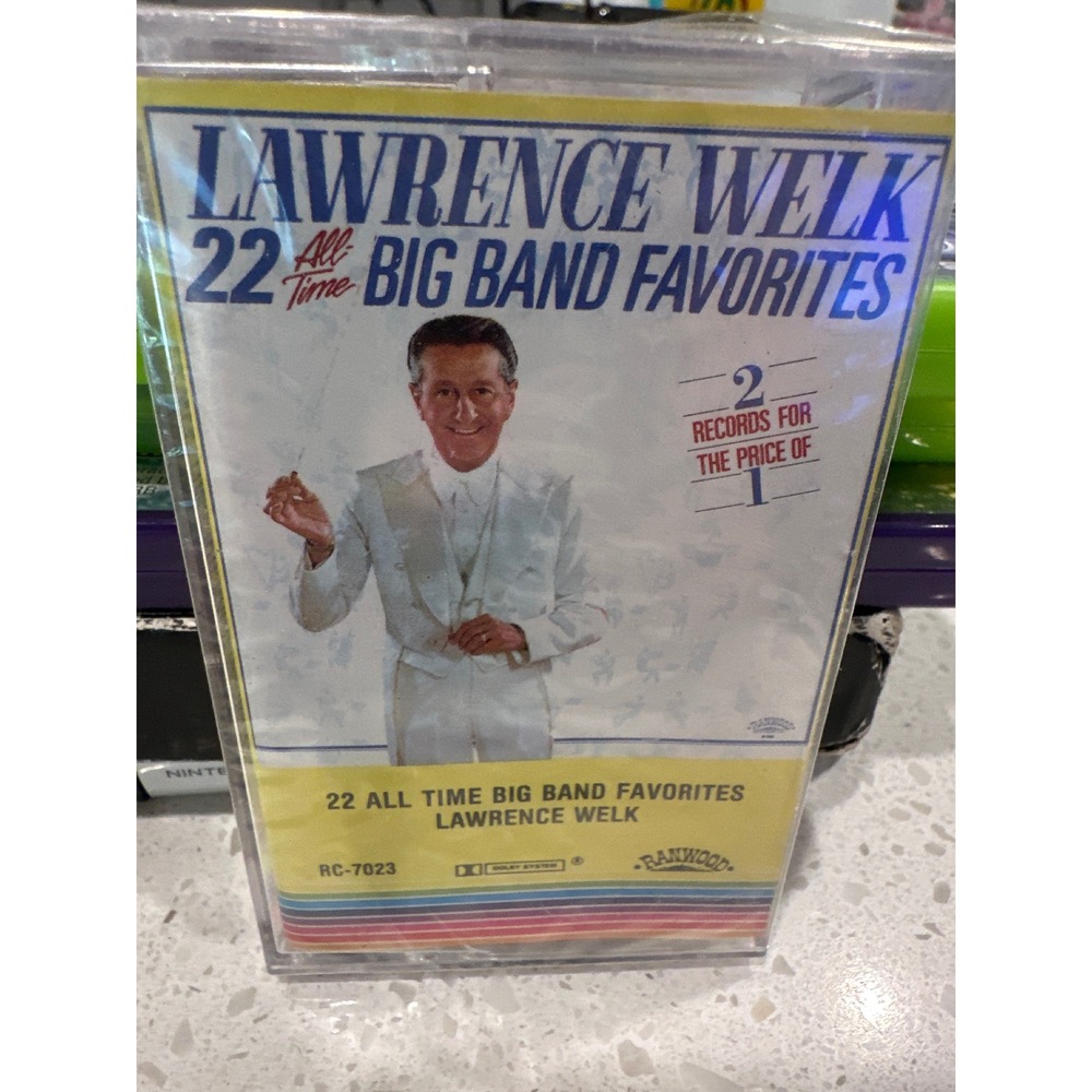 Lawrence Welk 22 All Time Big Band Favorite Cassette Tape Ranwood RC-7023 Sealed